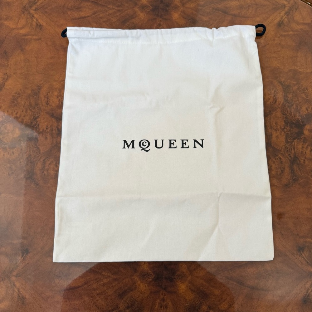 NWOT MQUEEN Dust Bag